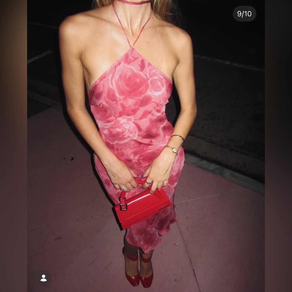 Realisation Par the Electra dress in crush Halter Slip Dress - Picture 6 of 15
